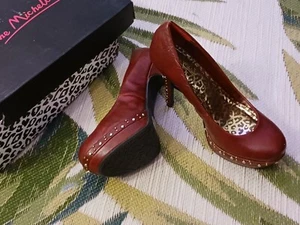 Anne Michelle sexy Damen High Heel Stilettos Plateau Party Pumps Slipper US 8,1/2 - Bild 1 von 9