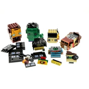 1x Lego Parts Set Brick Headz Hulk Iron Man Batman 41585 41590 Incomplete - Picture 1 of 2