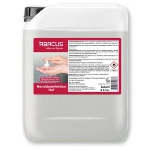 (10,78€/L) 5 L Handdesinfektion Gel, Desinfektionsmittel, Desinfektionsgel - Bild 1 von 1