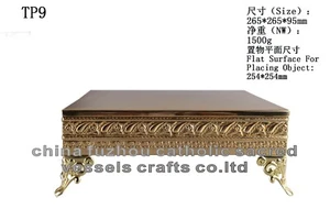 Church Tabor Stand Brass Pedestal for Monstrance Reliquary Mass Altar 10.4"L TP9 - Picture 1 of 6