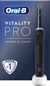 Oral-B Vitality Pro Cepillo Eléctrico Recargable + 1 Cabezal Negro Braun - Imagen 1 de 4