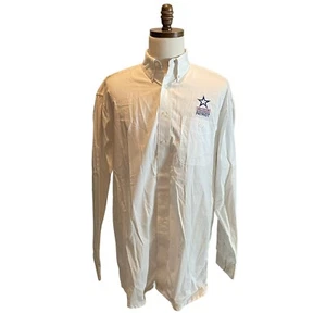 Wrangler National Patriot Star Western Hemd weiß Größe Large Tall Rodeo Knopf - Bild 1 von 12