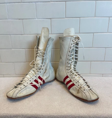 RARE Boxing shoes  ! Muhamad Ali Shuffle Boxing shoes Cover