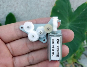 Micromotor con grupo de engranajes de reducción 1 pieza DC5V-12V 6200 rpm-16800 rpm 050SH-11180 - Imagen 1 de 4