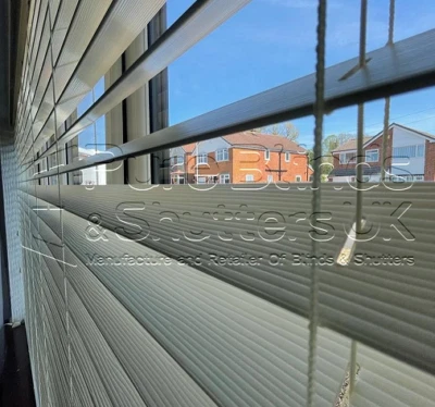 *Made to Measure* Faux wood Venetians 50mm slat Size  - Strings - colours - Image 1 of 4