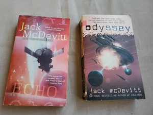 Jack McDevitt Lot Of 2 Odyssey & Echo - PB, Science Fiction-EX LIBRARY - Picture 1 of 12