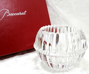 Baccarat Candle Holder Mille Nuits Votive Tea Light Crystal Elegant w/Box - Picture 1 of 11