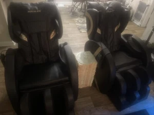 Silla de masaje reclinable gravedad cero silla de masaje de cuerpo completo con 8 rodillos fijos - Imagen 1 de 6