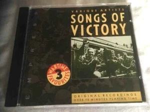 SONGS FOR VICTORY ~ 28 ORIGINAL RECORDINGS ~ VARIOUS ARTISTS CD ALBUM VGC - Picture 1 of 2