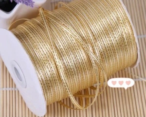 4 Metres Ribbon Gift Wrap 3mm - Picture 1 of 25