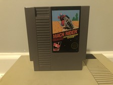 Mach Rider 5-Screw NES Nintendo Game Tested Works