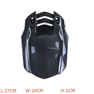 Carbon Fiber Rear Tire Fender Hugger Mudguard For Yamaha MT10 / FZ10 2016-2024 - Imagem 1 de 4