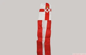 NORDIRLAND Windsack Windsocke 5 Fuß 150 cm 60 Zoll Flagge Flaggen IRISCH - Bild 1 von 1