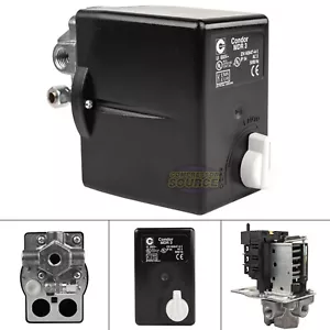Rolair PS4040 Replacement Pressure Switch 100-130PSI 4 Port 1/4" NPT Condor MDR3 - Picture 1 of 7