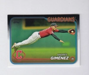 (12) Andres Gimenez 2024 TOPPS SERIE 1 BASISKARTE SET #289 CLEVELAND GUARDIANS - Bild 1 von 1