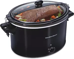 Schongarer, extra groß 10 Quart, Stay or Go tragbar mit Deckelverschluss, Geschirrspüler - Bild 1 von 8