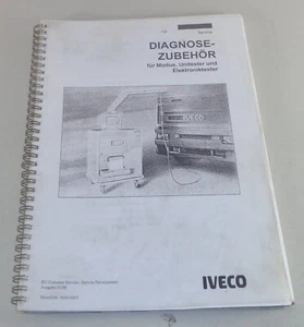 Accesorio Catálogo Iveco Diagnóstico Modus, Knitester + Elektroniktester Von - Imagen 1 de 1