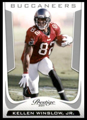 2011 Panini Prestige #187 Kellen Winslow Jr. Tampa Bay Buccaneers Football Card - Image 1 of 2