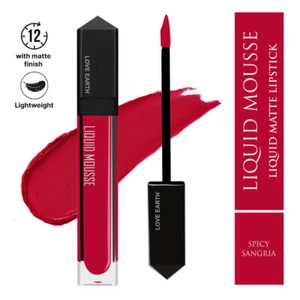 Love Earth Liquid Mousse Lipstick - (6ml) - Picture 1 of 19