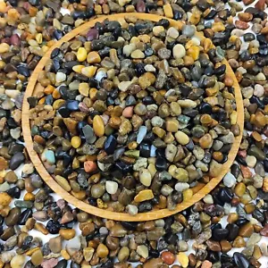 FANTIAN 2lbs Fish Tank Rocks, 1/4 Inch Pea Gravel for Fish Tank, Decorative R... - Picture 1 of 2