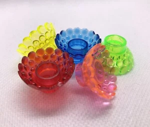 5x Vintage NOMA PICKWICK Plastic SHADES Reflectors Christmas Tree Fairy Lights - Picture 1 of 5
