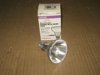 Philips CDM 35/PAR20/M/SP MasterColor Ceramic Metal Halide Lamp Bulb 35W M130 - Image 1 of 2