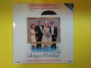 BETSY'S WEDDING Alan Alda, Molly Ringwald, Joe Pesci 1990 Touchstone R LASERDISC - Picture 1 of 3