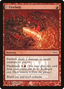 Firebolt - Foil Promo Friday Night Magic 2007 MP MTG - Picture 1 of 1