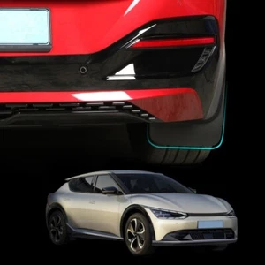 For Kia EV6 Front Rear Splash Guards Mud Flaps Fender Mudguard Kit 4PCS Black - Picture 1 of 5