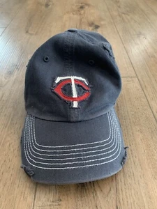 Minnesota Twins the Franchise fitted dad hat size small Distressed - Picture 1 of 6