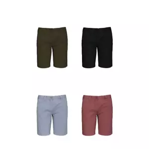 Kariban Women's Washed Effect Bermuda Shorts K753 - Ladies Summer Casual Pants - Picture 1 of 11