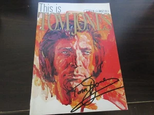 Tom Jones 1973 Japan Tour Book incl. Some Score Concert Program - Picture 1 of 12