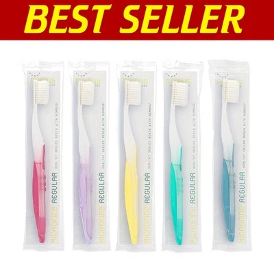 Periodontist-Designed Extra Soft Toothbrushes with Tapered Bristles - 10 Pack - Image 1 of 4