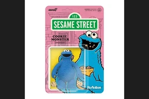 ReAction - 3.75 Inch Action Figure: Sesame Street Series 2 - Cookie Monster - Picture 1 of 4