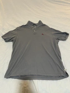 Polo Tommy Bahama uomo extra large grigio IslandZone misto cotone 166 - Foto 1 di 6