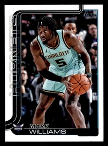 2025-26 Topps #70 Mark Williams Charlotte Hornets - Picture 1 of 2