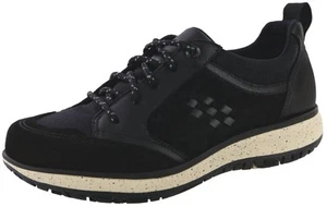 Sas women's boulder lace up sneaker - wide width in BLACK ASH - size 8 - Picture 1 of 5