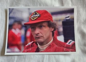 NIKI LAUDA      FORMULA ONE      MOTOR RACING  PHOTO POSTCARD. - Picture 1 of 1