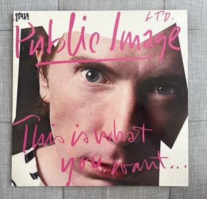 PUBLIC IMAGE LTD - This Is What You Want..., Excellent, John Peels Kopie, V2309 - Bild 1 von 16