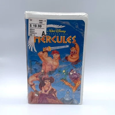 Hercules (1997) VHS Clam Shell A Walt Disney Masterpiece Collection Clamshell - Image 1 of 3