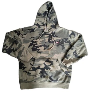 Obey Camo Hoodie Fleece Lined Size Small Unisex Adult Chest Logo - Picture 1 of 17