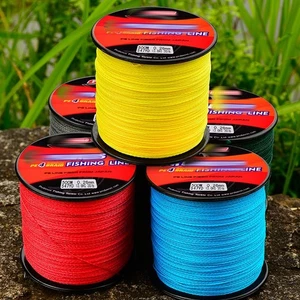 4Strands Braided Fish Line PE 500m Multifilament Abrasion Resistant Fishing Line - Picture 1 of 24