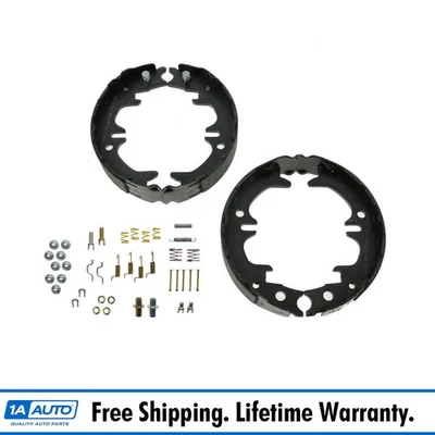 Rear Emergency Parking Brake Shoe Set w/ Hardware Kit for ES300 ES350 Camry - Image 1 of 4
