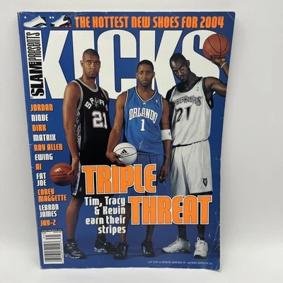 Slam KICKS 2003 Тим Данкан Трейси Макгрейди Кевин Гарнетт Triple Threat - Изображение 1 из 4