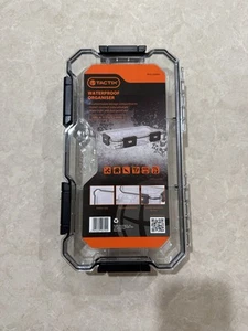 TACTIX 9 COMPARTMENT WATERPROOF STORAGE BOX 180mm X 323mm X 52mm - BRAND NEW - Picture 1 of 2