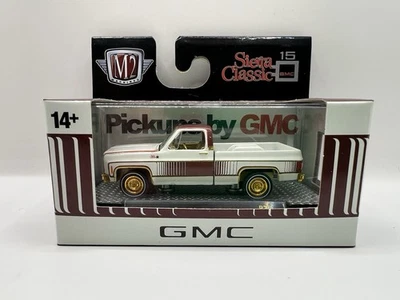 M2 Machines 1976 GMC Sierra Grande 15 Pickups By GMC White/Red CHASE!! - Image 1 of 4