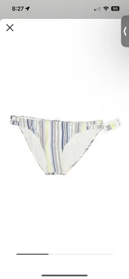 Splendid line of sight striped strappy bikini bottom M tags cut off never worn - Image 1 of 3