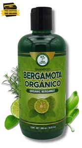 HIGH SUPREME Organic Bergamot Shampoo Aloe Vera Rosemary 16.9 fl oz / 500ml - Picture 1 of 8