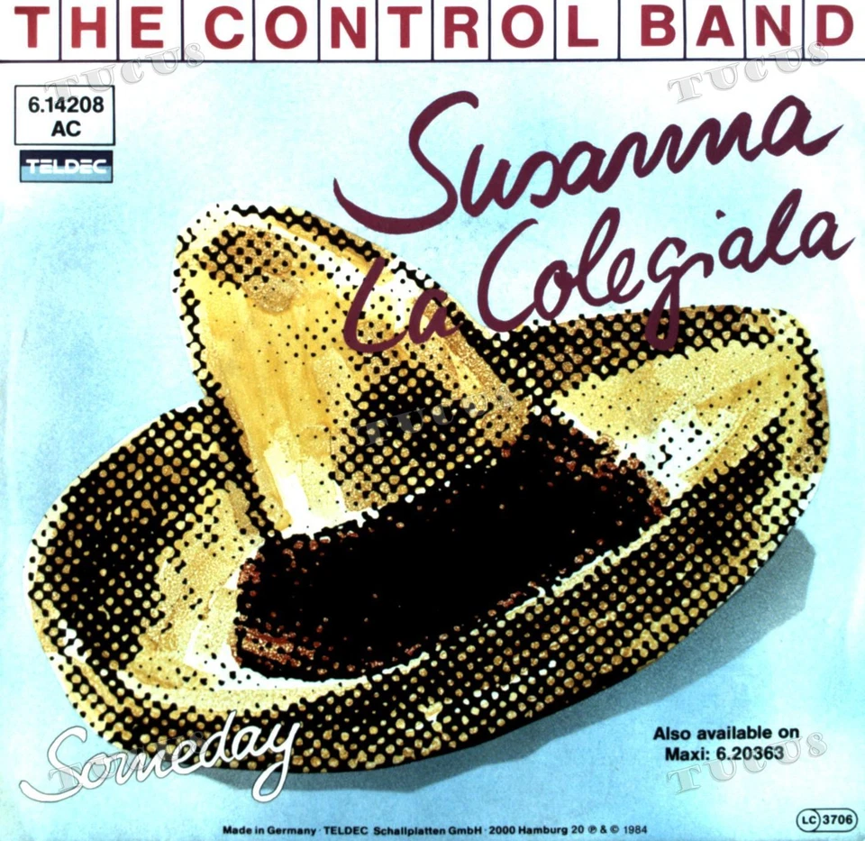The Control Band - Susanna / La Colegiala 7in (VG+/VG+) '* - Image 1 of 1