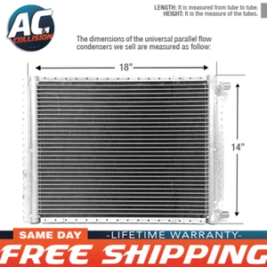 Universal Condenser Parallel Flow 14 x 18 O-ring #6 #8 AC A/C - Picture 1 of 1